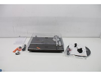 Lenco slanke draaitafel lbt188 met usbpoort voor bluetoothtransmissie walnut - afbeelding 3 van  4