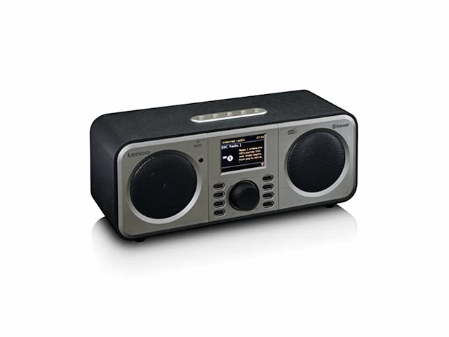Lenco smart radio dir141bk zwart - afbeelding 1 van  5