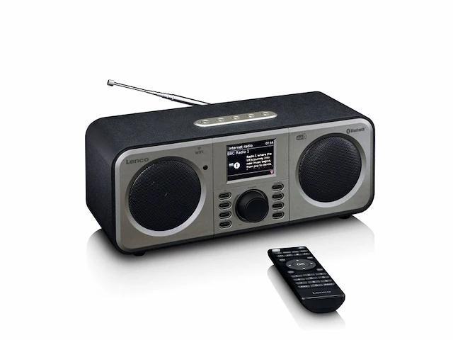Lenco smart radio dir141bk zwart - afbeelding 3 van  5