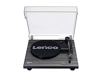 Lencoplatenspeler ls10 met ingebouwde akoestische luidsprekers traction zwart - afbeelding 1 van  4