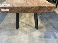 Lengkeng houten boomstamblad tafel - afbeelding 4 van  5