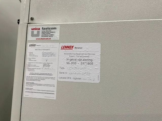 Lennox dhadc0160 chiller serverruimte koeling - afbeelding 5 van  16