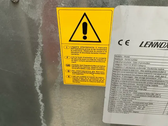 Lennox dhadc0160 chiller serverruimte koeling - afbeelding 7 van  16