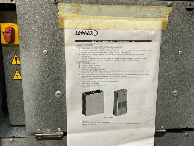 Lennox dhcdc0110 chiller serverruimte koeling (4x) - afbeelding 7 van  18