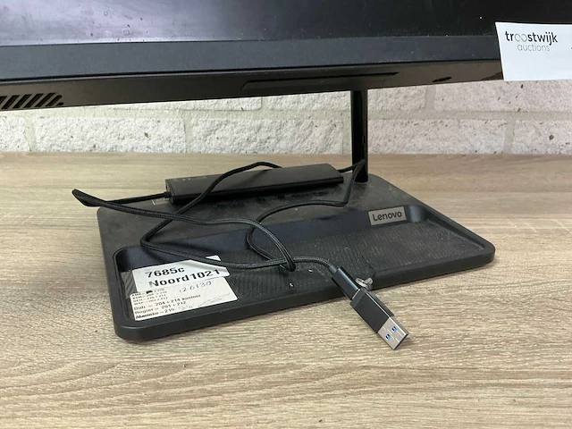 Lenovo - aio 3 24alc6 (f0g100gbny) - all-in-one desktop - afbeelding 2 van  6
