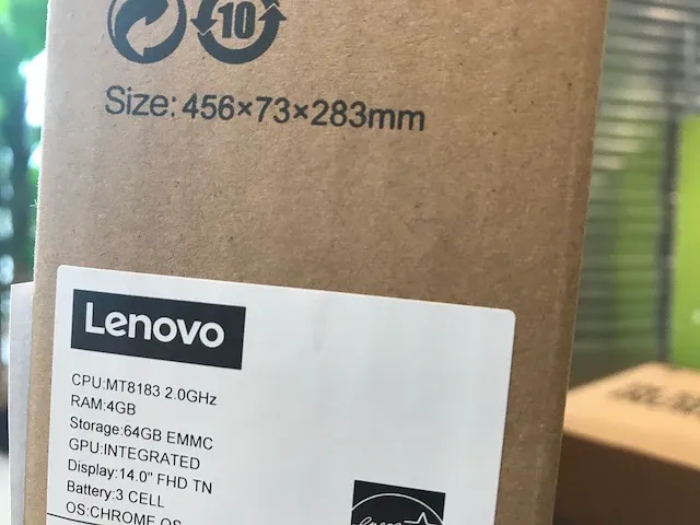 Lenovo chromebook 3 cb 14m836 mt8183 - afbeelding 3 van  3