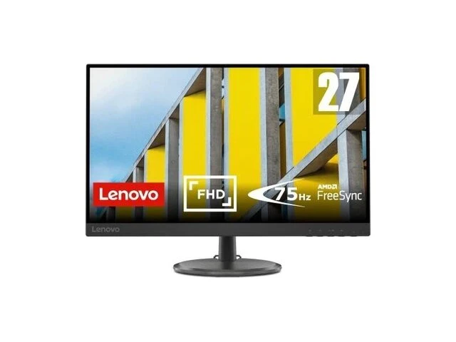 Lenovo d27-37 | 27 full hd monitor - afbeelding 1 van  3