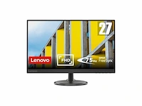Lenovo d27-37 | 27 full hd monitor - afbeelding 1 van  3