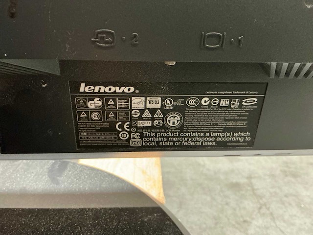 Lenovo, dell, thinkvision computerscherm (7x) - afbeelding 16 van  21