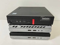 Lenovo / hp mix model mini desktops - check description (3x) - afbeelding 1 van  17