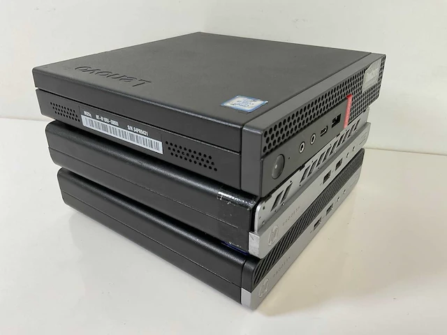 Lenovo / hp mix model mini desktops - check description (3x) - afbeelding 10 van  17