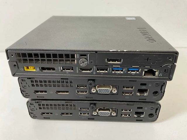 Lenovo / hp mix model mini desktops - check description (3x) - afbeelding 12 van  17
