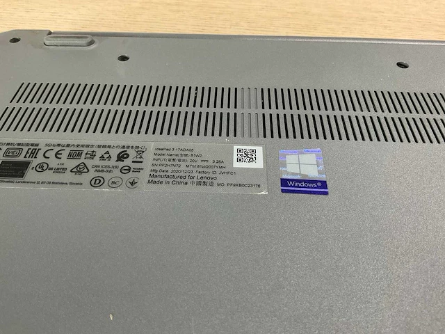 Lenovo ideapad 3 17ada05 laptop - afbeelding 8 van  8