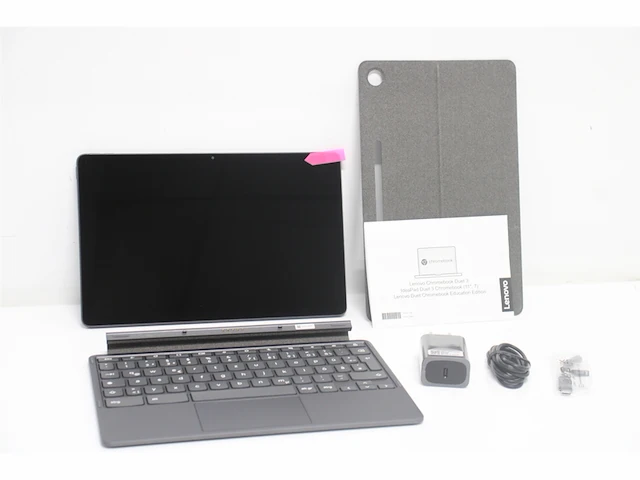 Lenovo ideapad duet 3 chrome 11q727 qualcomm snapdragon 7c gen 2 chromebook 278 cm (10.9) touchscreen 2k 4 gb lpddr4x-sdram 64 gb qwertz grijs - afbeelding 5 van  6
