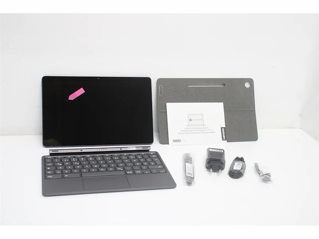Lenovo ideapad duet 3 chrome 11q727 qualcomm snapdragon 7c gen 2 chromebook10.9 touchscreen 2k 4 gb lpddr4x-sdram 64 gb qwertz grijs - afbeelding 6 van  6