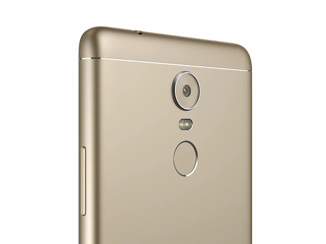 Lenovo k6 note dual sim smartphone 55inch scherm lte 16 mp camera 32 gb geheugen 3 gb ram goud - afbeelding 4 van  6