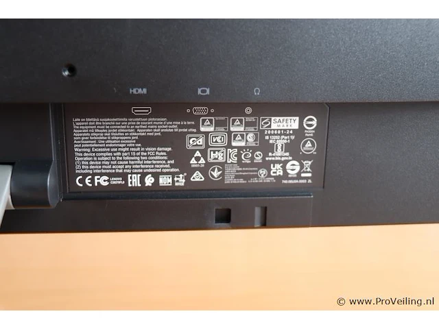Lenovo l27i-30 monitor - 61x37 cm - afbeelding 5 van  6