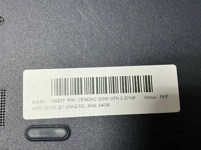 Lenovo lenovo 300w gen 3 3015e laptop - afbeelding 4 van  4