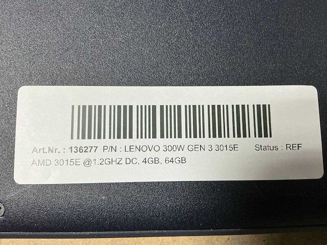 Lenovo lenovo 300w gen 3 3015e laptop - afbeelding 4 van  4