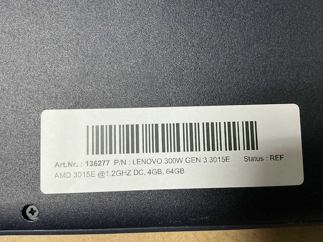 Lenovo lenovo 300w gen 3 3015e laptop - afbeelding 4 van  4