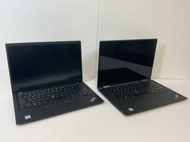 Lenovo mix model laptops - check description (2x) - afbeelding 1 van  12