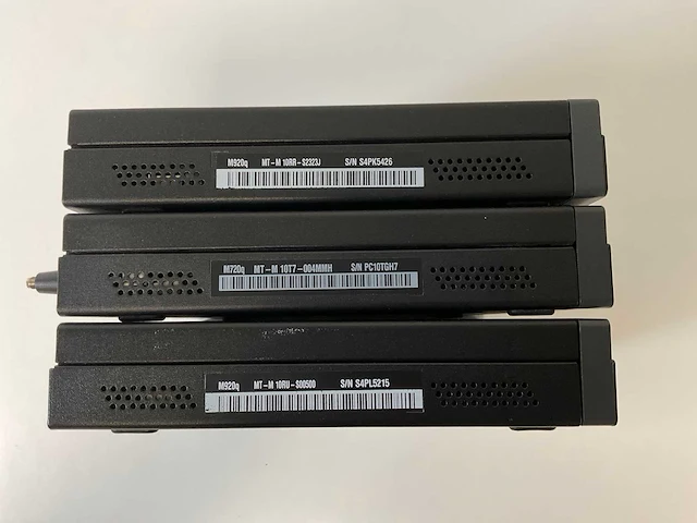 Lenovo mix model lenovo mini desktops - check description (3x) - afbeelding 7 van  10