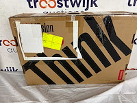 Lenovo monitor thinkvision t24h-20 - qhd usb-c monitor - 75w - ergonomisch - telefoonhouder - 24 inch - afbeelding 2 van  2