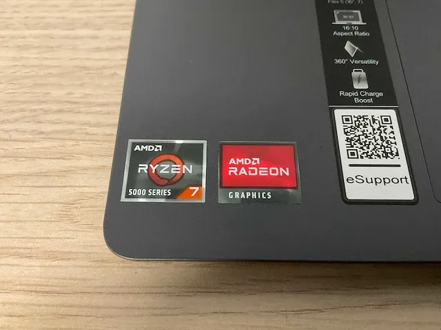Lenovo notebook flex5 16alc7 (reparatieproduct) - afbeelding 2 van  7