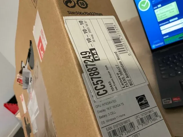 Lenovo notebook flex5 16alc7 (reparatieproduct) - afbeelding 7 van  7