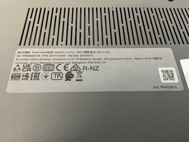 Lenovo notebook ip 3 17alc6 (reparatieproduct) - afbeelding 6 van  6