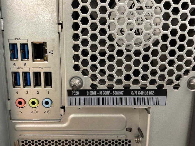 Lenovo p520, xeon(r) w-2135, 64 gb ram, 512 gb nvme, nvidia quadro p1000 4 gb workstation - afbeelding 6 van  6