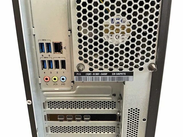 Lenovo p520, xeon(r) w-2135, 64 gb ram, no hdd, nvidia quadro p1000 4 gb workstation - afbeelding 5 van  5
