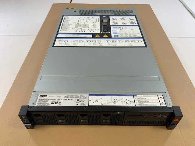 Lenovo system x3650 m5 (8871ac1), 2x xeon(r) e5-2650 v4, 9x 32 gb ram, no hdd rack mount chassis - afbeelding 3 van  10