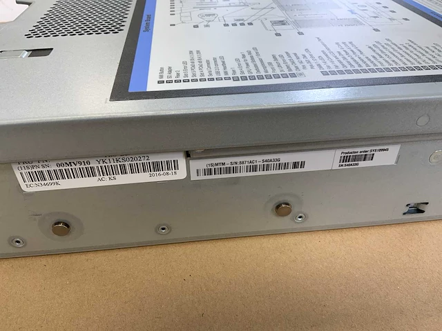 Lenovo system x3650 m5 (8871ac1), 2x xeon(r) e5-2650 v4, 9x 32 gb ram, no hdd rack mount chassis - afbeelding 10 van  10