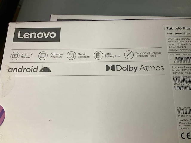 Lenovo tab m10 plus 3e generatie tablet - afbeelding 4 van  4