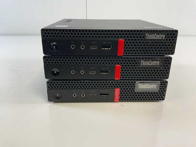 Lenovo think centre m920q, core(tm) i5 8th gen, 8 gb ram, 128 gb nvme mini desktop (3x) - afbeelding 1 van  5