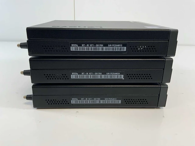 Lenovo think centre m920q, core(tm) i5 8th gen, 8 gb ram, 128 gb nvme mini desktop (3x) - afbeelding 5 van  5