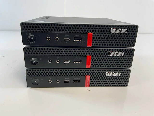 Lenovo think centre m920q, core(tm) i5 8th gen, 8 gb ram, 128 gb nvme mini desktop (3x) - afbeelding 1 van  5