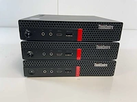 Lenovo think centre m920q, core(tm) i5 8th gen, 8 gb ram, 128 gb nvme mini desktop (3x) - afbeelding 1 van  5