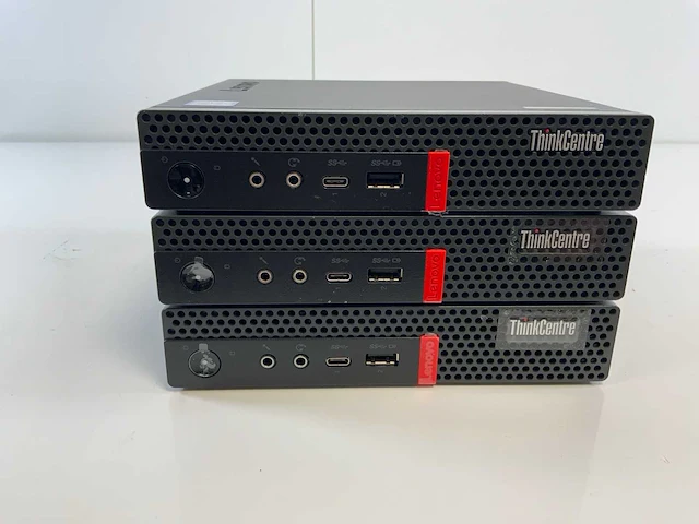 Lenovo think centre m920q, core(tm) i5 8th gen, 8 gb ram, 128 gb nvme mini desktops (3x) - afbeelding 1 van  5