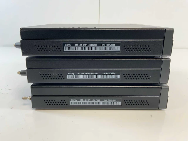 Lenovo think centre m920q, core(tm) i5 8th gen, 8 gb ram, 128 gb nvme mini desktops (3x) - afbeelding 5 van  5