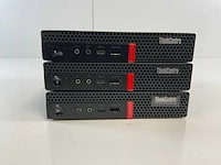 Lenovo think centre m920q, core(tm) i5 9th gen, 8 gb ram, 128 gb nvme mini desktops (3x) - afbeelding 1 van  5