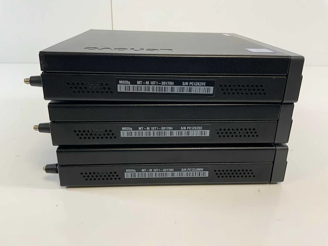 Lenovo think centre m920q, core(tm) i5 9th gen, 8 gb ram, 128 gb nvme mini desktops (3x) - afbeelding 5 van  5