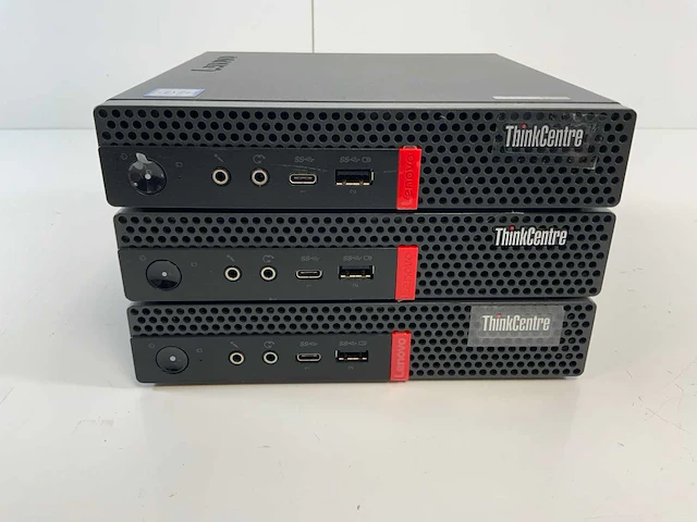 Lenovo think centre m920q, core(tm) i5 9th gen, 8 gb ram, 128 gb nvme mini desktops (3x) - afbeelding 1 van  5
