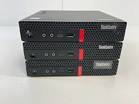 Lenovo think centre m920q, core(tm) i5 9th gen, 8 gb ram, 128 gb nvme mini desktops (3x) - afbeelding 1 van  5