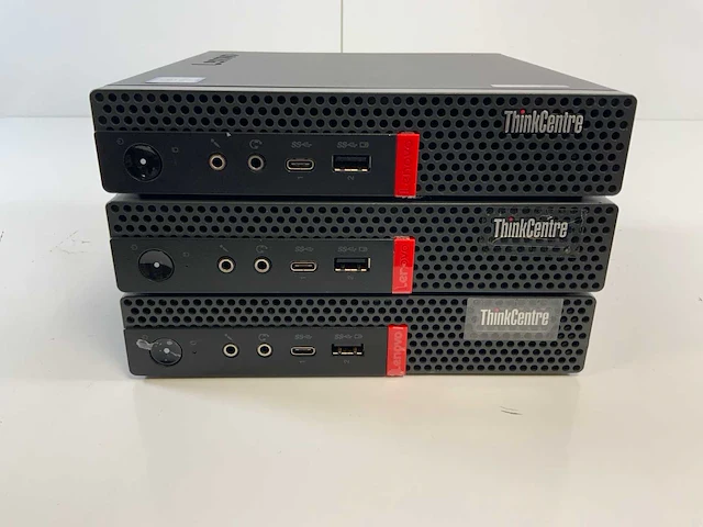 Lenovo think centre m920q, core(tm) i5 9th gen, 8 gb ram, 128 gb nvme mini desktops (3x) - afbeelding 1 van  5
