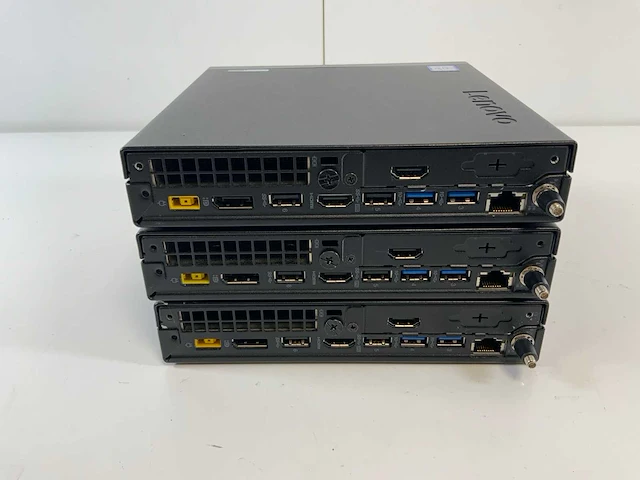 Lenovo think centre m920q, core(tm) i5 9th gen, 8 gb ram, 128 gb nvme mini desktops (3x) - afbeelding 4 van  5