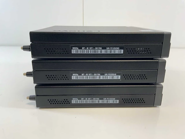 Lenovo think centre m920q, core(tm) i5 9th gen, 8 gb ram, 128 gb nvme mini desktops (3x) - afbeelding 5 van  5