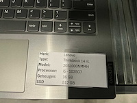 Lenovo thinkbook 14 iil 20sl000nmmh - afbeelding 2 van  3