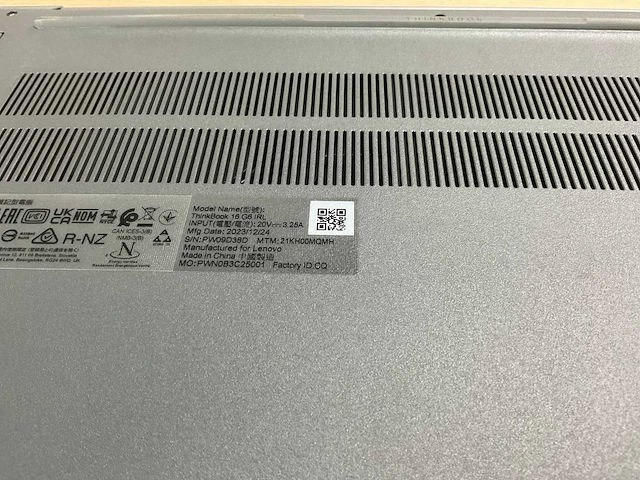 Lenovo thinkbook 16 g6 irl laptop - afbeelding 8 van  8
